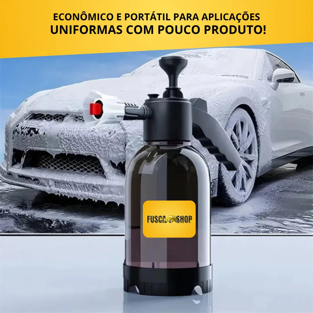 [COMPRE 01 LEVE 02] Fusca Foam Pro™ - Borrifador e Pulverizador Manual 2 Litros